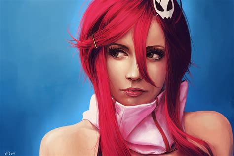 redhead girl anime gurren lagann wallpapers and images wallpapers pictures photos