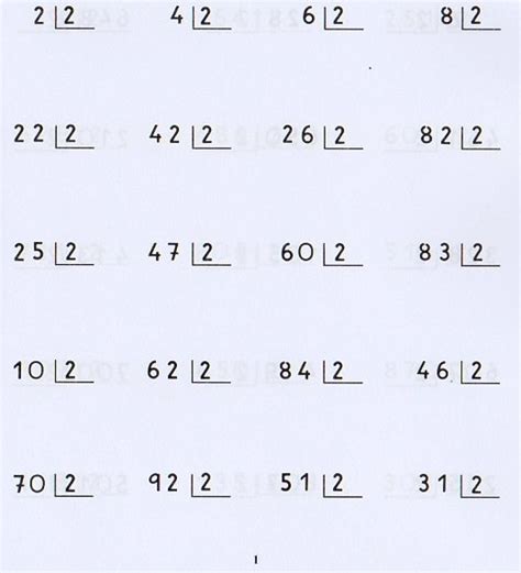 Matemáticas 3º Primaria Divisiones Por Una Cifra 1