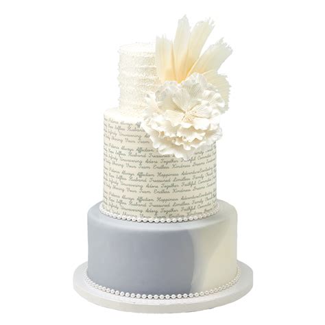 Elegant Wedding Cake Design Decopac