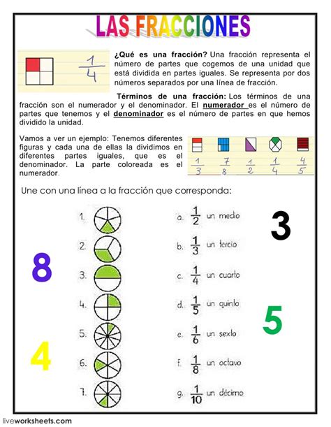 MatemÁticas Quinto Rfk Fracciones Actividad 5