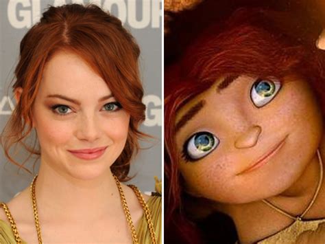 12 Celebrities Who Look Just Like The Animated Characters They Voice Photos Huffpost