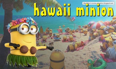 How To Make Cute Hawaii Minion With Japanese Clay For Kids Hawaiian