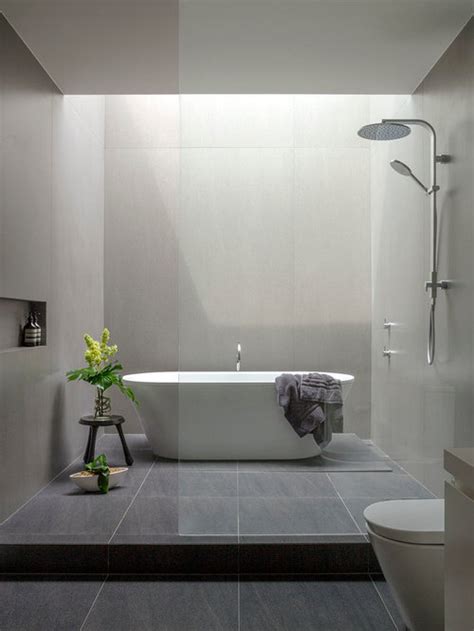 When approaching your interior design, it's often easiest to concentrate on what your home's feel or theme. Modern Bathroom Design Ideas, Renovations & Photos with an ...