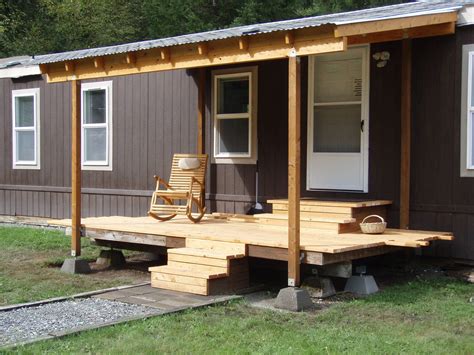 Best 5 Ideas For Covering Your Deck Manufactured Home Porch Mobile