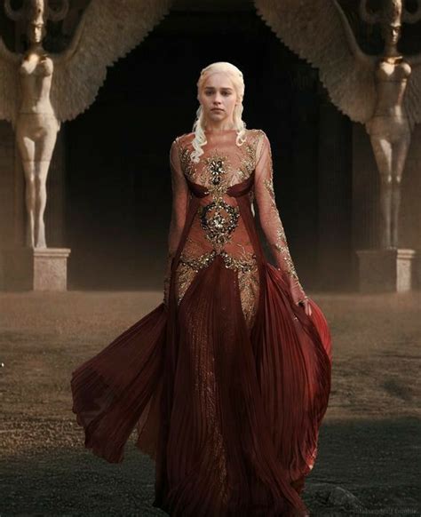 Daenerys Targaryen Emilia Clarke Costumes Game Of Thrones Game Of