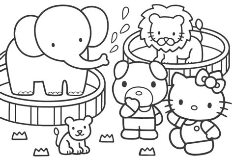 Zoo Coloring Pages Coloring Pages To Print