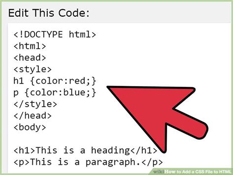 How To Add A Css File To Html 10 Steps With Pictures Wikihow
