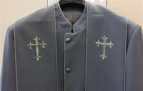 Clergy Robe Mens Cassock Pastor Robegreygray Cassockclergy Etsy