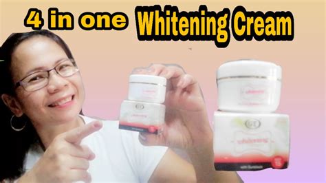 Gt Whitening Cream Review Four In One Youtube