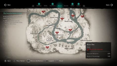 How To Complete The Treasures Of River Dee In Assassin S Creed Valhalla