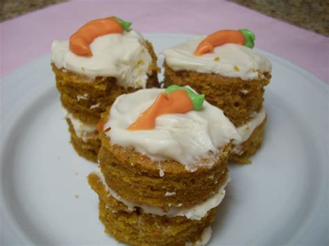 Flavors By Four Mini Carrot Cakes