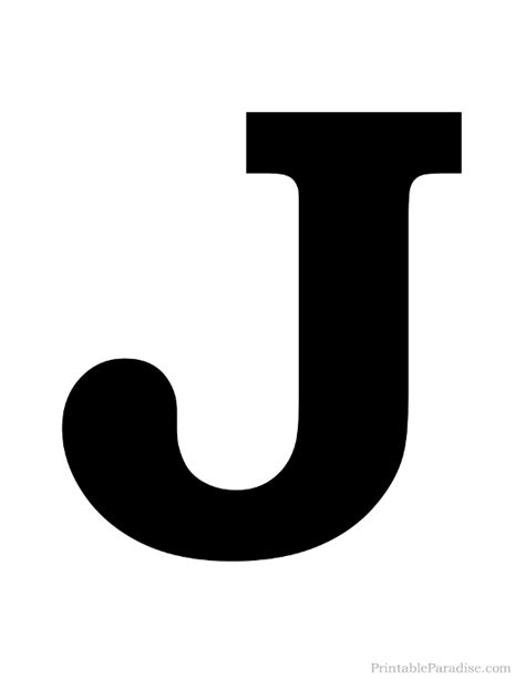 J Is For Printable