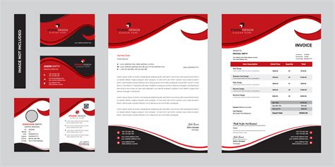 Modern Business Corporate Stationery Template Design 931864 Vector Art