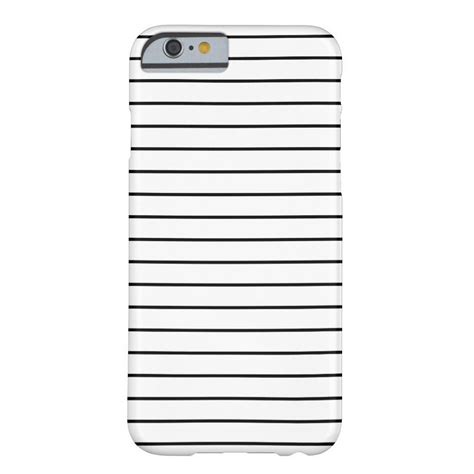 This Simple And Chic Iphone 6 Cover Has A Trendy Black And White Striped Pattern Protect Your