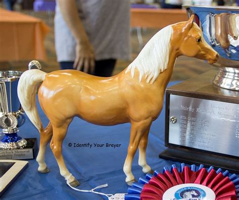 A Glossy Palomino Proud Arabian Mare Test Model From About 1971 Only