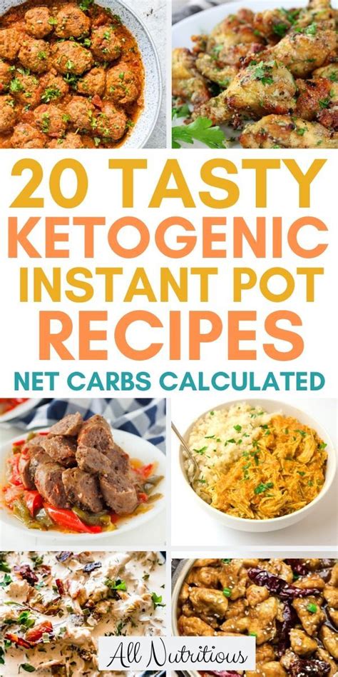 20 Quick Keto Instant Pot Meal Ideas Recipe Dinner Recipes Healthy Low Carb Low Carb Diet