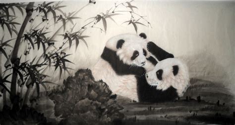 The Giant Panda In Chinese Arts Chinese Painting Blog