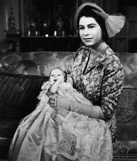 The Queen With Princess Anne First Photos Of Royal Babies Popsugar