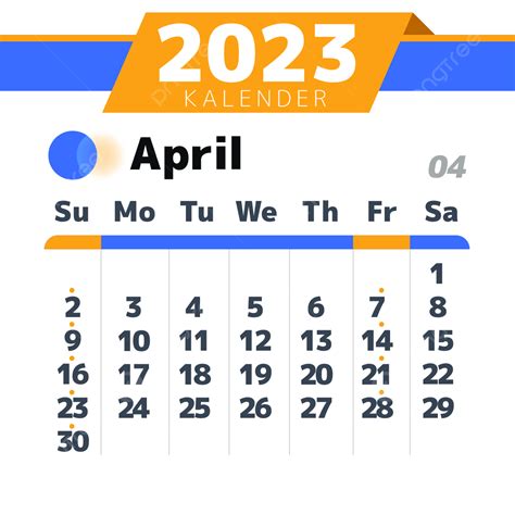 April 2023 Calendar Desk Calendar Desk Calendar April 2023 Png And