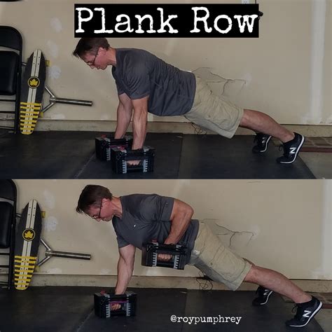 Plank Rows Integrate The Lats To Build A Functional Trunk