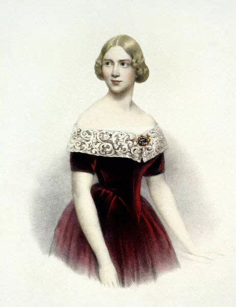 Print Of Jenny Lind 1820 1887 Swedish Singer In 1847 Jenny Lind