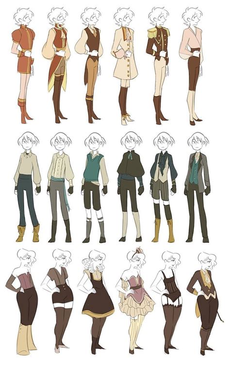 Clothing Sets Outfits Drawing Boy Cloths Drawing Anime Clothes