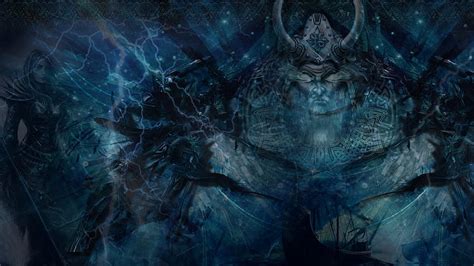 Norse Gods Norse Odin God Of War 4 Ymir Loki Norse Mythology Hd