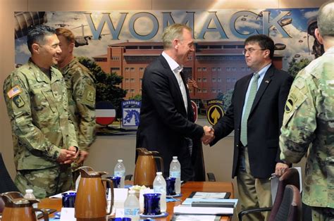 Shanahan Discusses Medical Readiness Dha Transfer At Womack Us