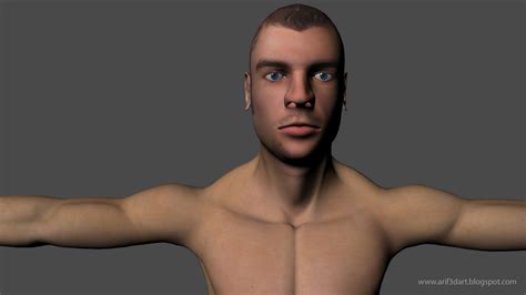 Arif 3d Art Modeling A Photo Realistic Male Character