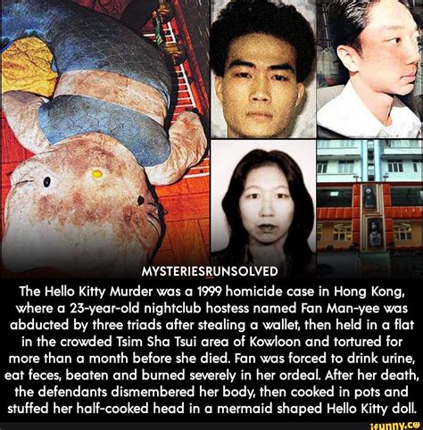 Of Mysteriesrunsolved The Hello Kitty Murder Was A 1999 Homicide Case