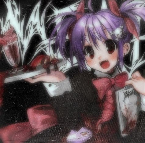 Aesthetic Goth Anime Pfps ~ Ibuki Mioda Glitchcore Metadinhas Pfps Kokichi Mainly Habilidades