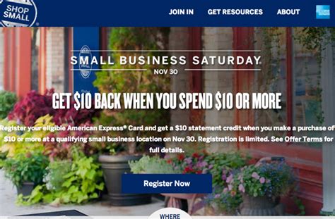 Every credit card statement is laid out a little differently, so yours may not look exactly like the one below. AMEX Small Business Saturday Today