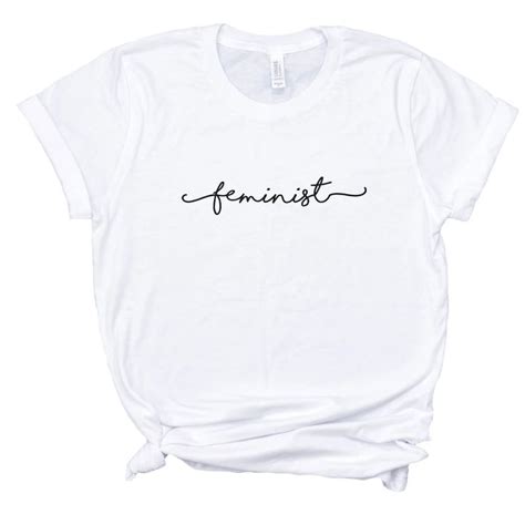 minimalist feminist design feminist t shirt in 2021 feminist design shirts feminist tee shirt