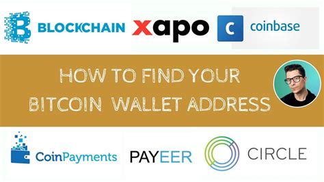 How do i find my bitcoin address on binance? Find your Bitcoin Wallet Address : Xapo, Coinbase, Circle, Blockchain, Coinpayments & Payeer ...