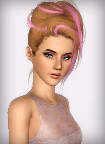 Newsea`s Crazy Love Hairstyle Retextured By Forever And Always Sims 3