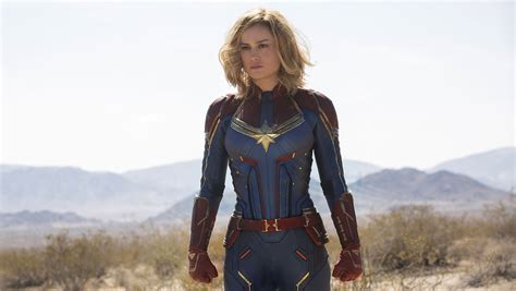 Brie Larson Mastered The Captain Marvel Face During Physical Training Hollywood Reporter