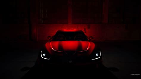 Wallpaper Red Cars Sports Car Dodge Viper Light Darkness