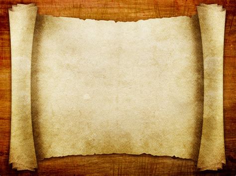 Advanced Blank Scroll Paper Backgrounds For Powerpoint Border And