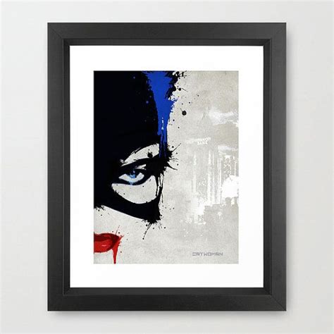 Cat Woman Poster Inspired By Movie Batman By Posterinvasion 1700