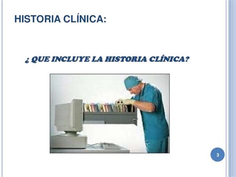 Historia Clínica Documento Medico Legal