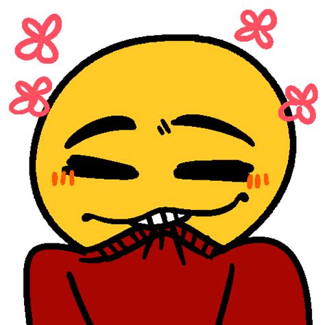 Custom Discord Emojis — Happy And Upset Shirt Chew Stim Commissioned By
