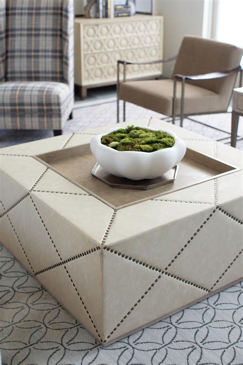 Let's take it to a new place where it can be more than a coffee table. Square Cocktail Ottoman | Bernhardt | Cocktail ottoman ...