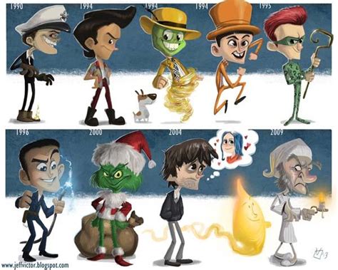Evolution Of Characters And Celebrities Illustrations Gadgetsin