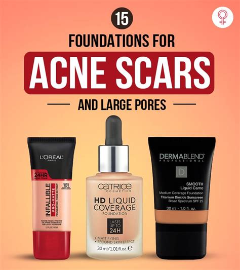 Best Foundation To Cover Acne Scars For Oily Skin Makeupview Co