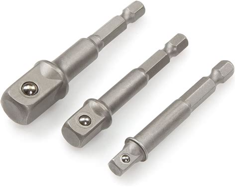 Adaptador Para Dados Taladro Desatornillador 1/4 3/8 1/2 Pro | Mercado