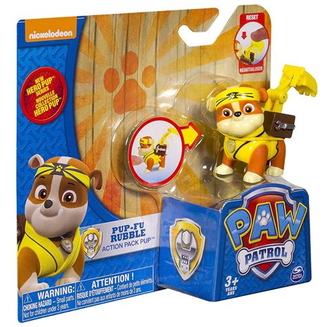 Paw Patrol Pup Fu Rubble Toy At Mighty Ape Nz