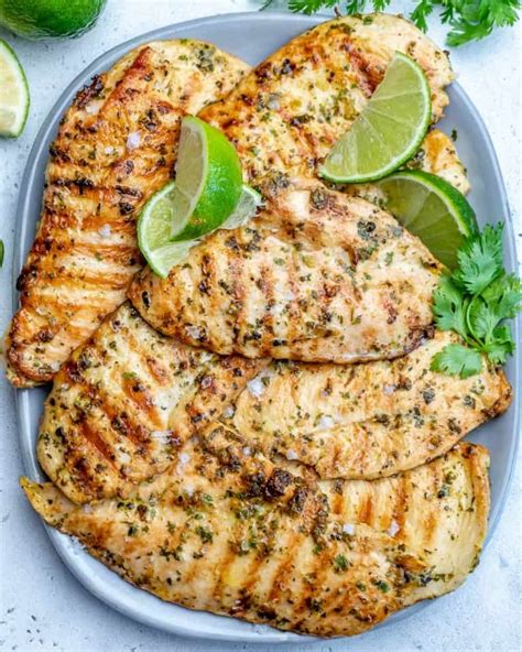 Easy Grilled Cilantro Lime Chicken Recipe Healthy Fitness Meals