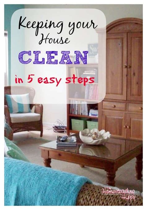 5 Easy Tips To Keeping Your House Clean