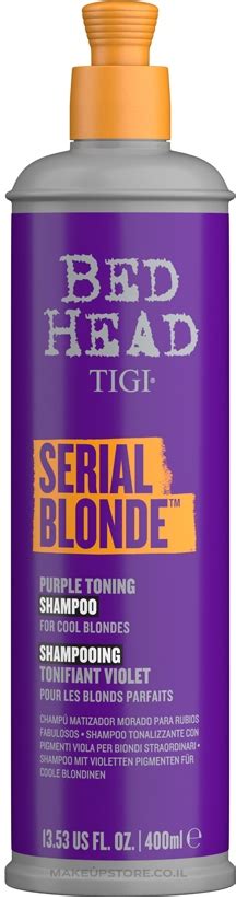 Tigi Bed Head Serial Blonde Purple Toning Shampoo Blonde Purple