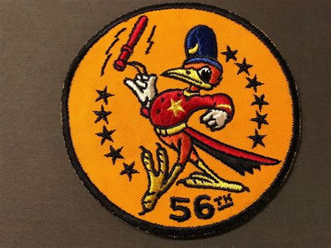 Korea Us Air Force Patch 56th Fighter Interceptor Squadron Original